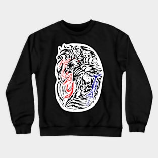 Muay Thai Kong vs Tiger Crewneck Sweatshirt